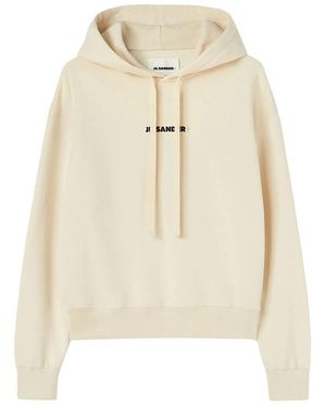 Jil Sander Hoodies - Natural