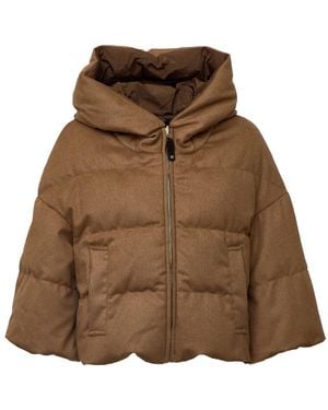 Max Mara Winter Jackets - Marron