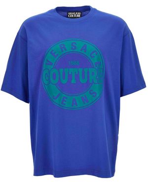 Versace Jeans Couture T-Shirts - Blu