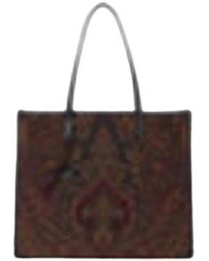 Etro Tassen ,Bruin ,Tote Bags