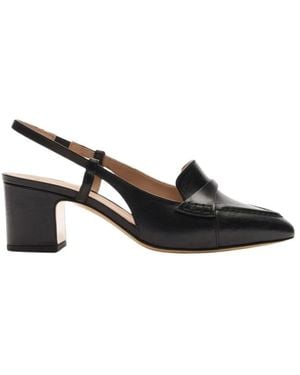 SCAROSSO Schoenen ,Zwart ,Leer Bianca Pump
