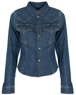 DIESEL De Rin Western Shirt - Blau