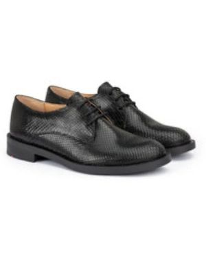 Lloyd Zakelijk Gekant Schoen - Zwart