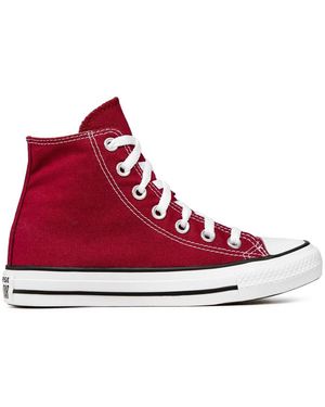 Converse Schoenen ,Rood ,Chuck Taylor All Star High Top