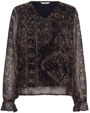 Cream Overhemden ,Zwart ,Blouses