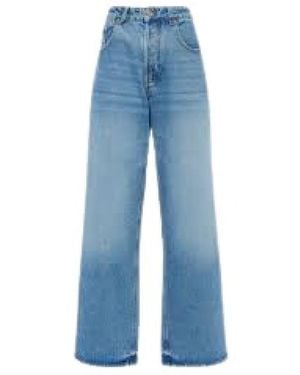 Jacquemus Wide Jeans - Blauw