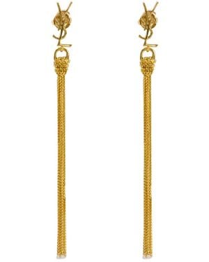 Saint Laurent Earrings - Metallic