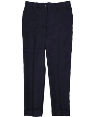 P.A.R.O.S.H. Straight Trousers - Azul