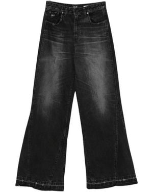 Lois Jeans ,Zwart ,Katoen Iois Wide Jeans