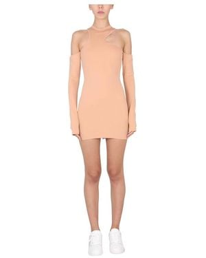 Off-White c/o Virgil Abloh Short Dresses - Natural