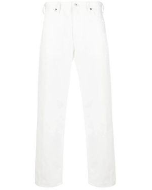 Jil Sander Straight Fit Jeans - White