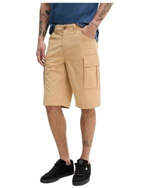 Timberland Korte Broeken ,Katoen Brookline Cargo Shorts - Naturel