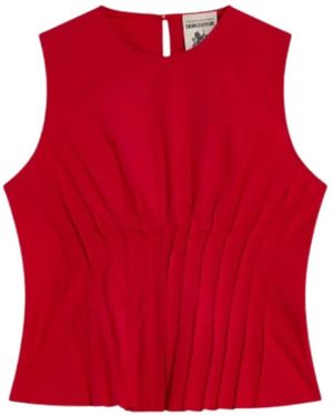 Semicouture Bluse - Rot