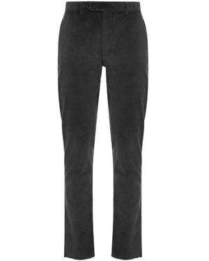 Moorer Straight Trousers - Black