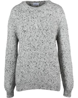 Scaglione Rundhals-Pullover - Grau