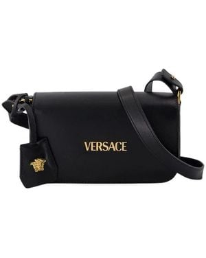 Versace Cross Body Bags - Black