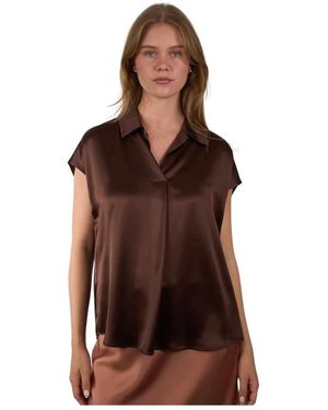 Luisa Cerano Overhemden ,Bruin ,Blouses & Shirts