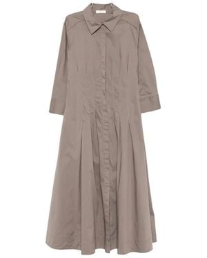 Panicale Shirt Dresses - Brown