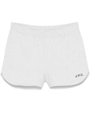 A.P.C. Short Shorts - Blanco