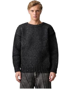 Visvim Round-Neck Knitwear - Negro