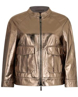 Moorer Bomber Jackets - Marrón