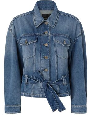 Pinko Denim Shirts - Blue