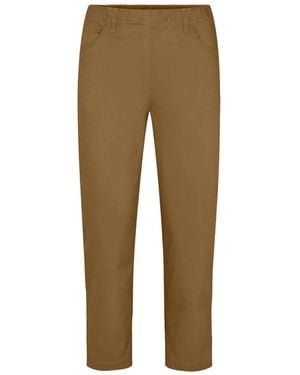 LauRie Slim-Fit Trousers - Naturel