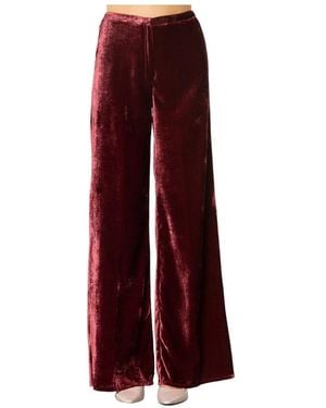 forte_forte Wide Trousers - Rojo