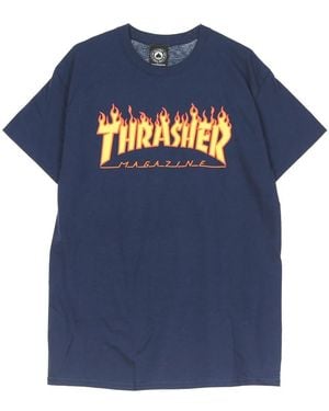 Thrasher T-Shirts - Blue