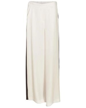 P.A.R.O.S.H. Wide Trousers - Blanco