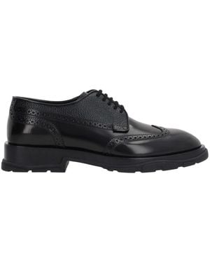 McQueen Laced Shoes - Black