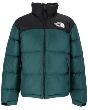 The North Face Fitness ,Groen ,Nylon 1996 Retro Nuptse Jacket