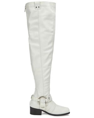 Moschino Over-Knee Boots - Blanco