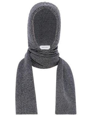 Yves Salomon Winter Scarves - Gris