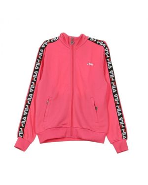 Fila Hoodies & Sweatvesten ,Roze ,Track Jas Om Te Zijn
