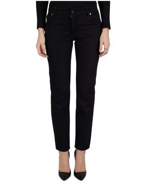 Kiton Slim-Fit Jeans - Black