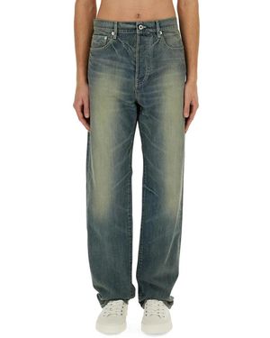 KENZO Straight Jeans - Green
