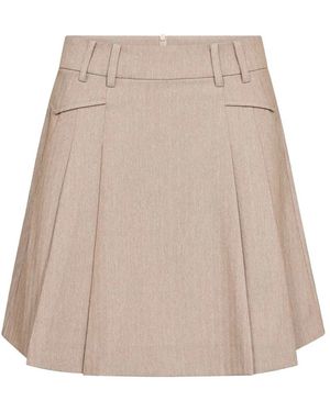 co'couture Short Skirts - Neutro