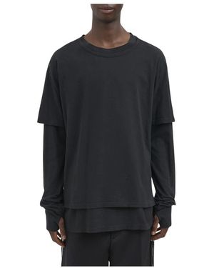 Andrea Ya'aqov Long Sleeve Tops - Noir