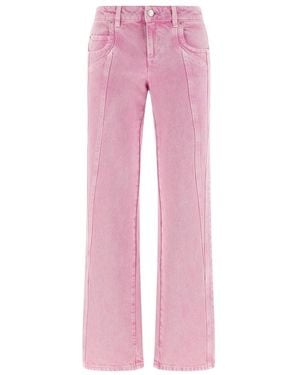 Isabel Marant Straight Fit Jeans - Pink