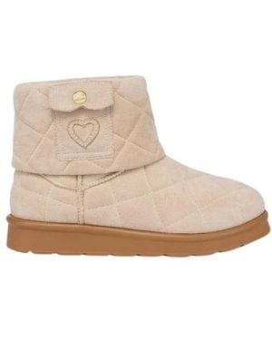 Love Moschino Winter Boots - Natural