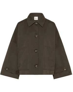 My Essential Wardrobe Jassen ,Bruin ,Lichte Jassen - Groen