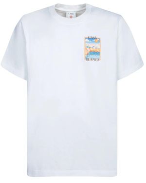 CASABLANCA T-Shirts - White
