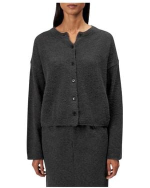 DRYKORN Truien & Vesten ,Grijs ,Wol Marweni Cardigan - Zwart