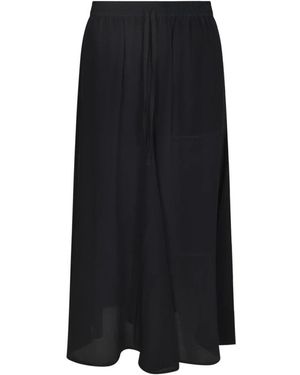 P.A.R.O.S.H. Midi Skirts - Black