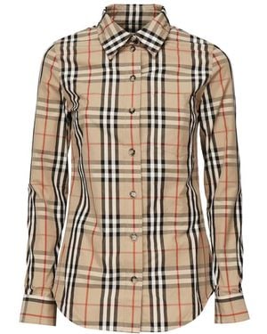 Burberry Shirts - Marron