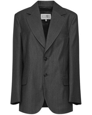 MM6 by Maison Margiela Blazers - Black