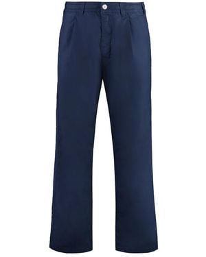 Stone Island Straight Trousers - Blue