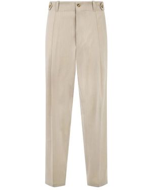 Billionaire Straight Trousers - Neutro