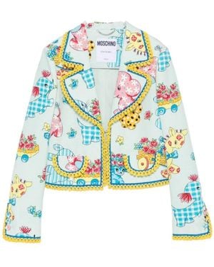 Moschino Jassen ,Groen ,Giacca Corta
